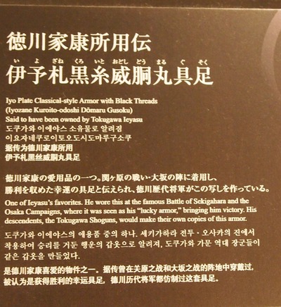 念願の中部武将館。