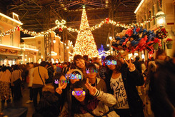 東京ディズニーランドの様子(2010年)