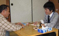 取材がありました 2011/12/10 23:09:56