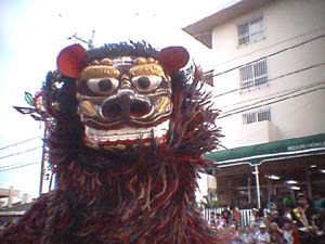 祝い獅子