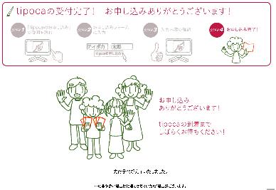 ティポカ申し込み