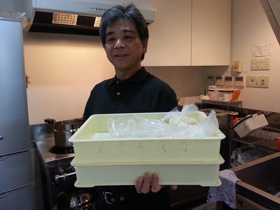 長堂豆腐 長堂茂さん