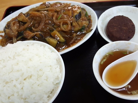 中華ラーメン 悠楽 麻婆茄子定食 中華ラーメン 悠楽 麻婆茄子定食