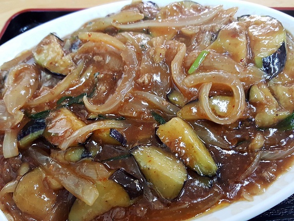 中華ラーメン 悠楽 麻婆茄子 中華ラーメン 悠楽 麻婆茄子