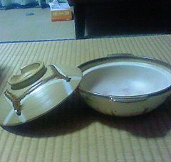 土鍋置かれてもね~・・・