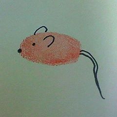 指で書く絵♪