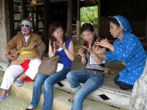 友人が来沖!