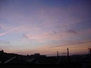 今日は晴れ!