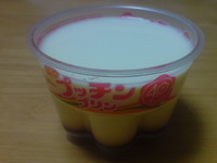 プッチンプリンに厚さ2ミリの牛乳を掛けてみたけれど…