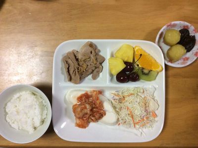 ある日の夕食 ある日の夕食