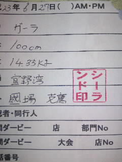 釣果報告
