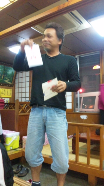 打ち上げ!!