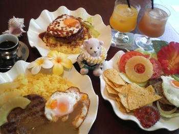 ハワイアンランチをどうそ