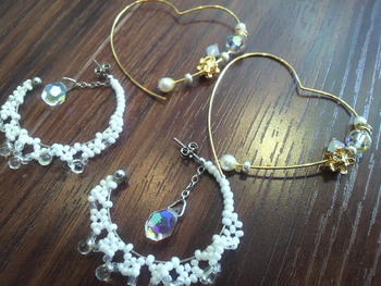 天然石、ビーズアクセ大量入荷☆