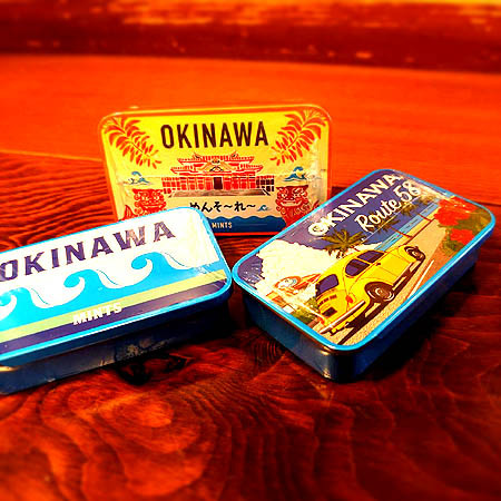 「OKINAWAミント缶」。