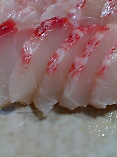 コロダイの刺身