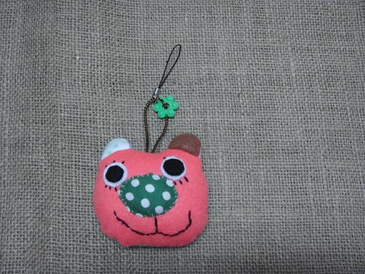 くまこストラップ。