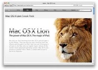 Mac OS X Lionの間もなく発売か？