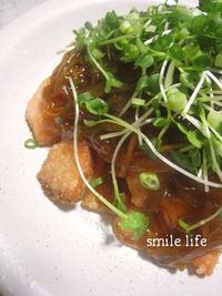 鮭の野菜あんかけ＾＾ 2008/05/22 09:59:45