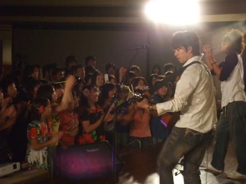 最後は一体になった!! 福島県立平商業高校Live♪