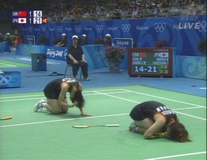 勝利シーン