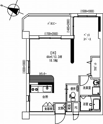 空室紹介~宜野座村漢那1K~