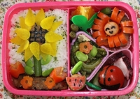 ゴーヤーの日！ひまわり夏キャラ弁♪ 2012/05/08 11:41:05
