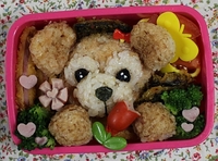 キャラ弁♪ダッフィー！ディズニーキャラ 2012/04/20 11:02:32