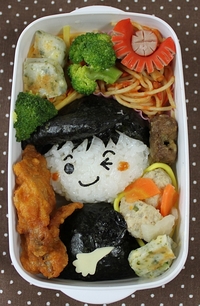 簡単キャラ弁♪野球少年弁当！ 2012/03/26 10:21:22