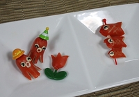 キャラ弁♪こどもの日！鯉のぼりとタコさん 2012/05/05 13:18:16