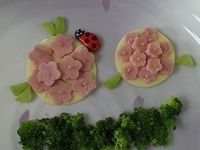 キャラ弁♪「あじさい」で雨の日、母の日も笑顔に！ 2012/05/11 10:16:39