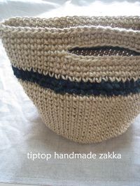 麻ひものちいさめバッグ