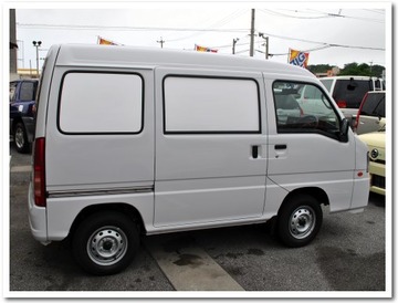 軽貨物車シート貼り