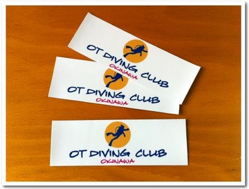 ステッカー@OT Diving Club