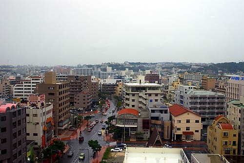 ホテルからの風景