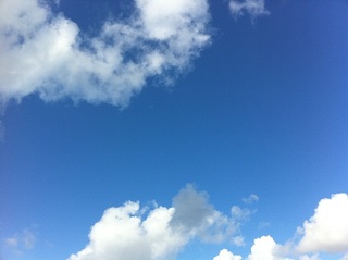 清々しい空のように。
