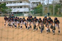 真和志地区学童軟式野球大会（低学年2日目）