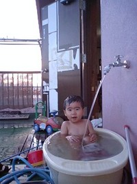 我が家の露天風呂？ 2008/06/19 16:39:27