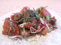 ラーメン林屋の味噌唐揚げが・・・でーじ美味しい！ 2012/05/11 16:22:07