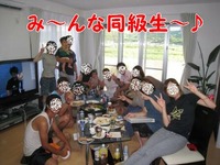 パパの仲間と新築祝い 2008/07/21 21:00:00