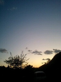 夕焼け 2009/12/23 18:13:01