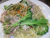 ゴーヤと豚バラのペペロンチーノ 2008/06/09 11:42:21