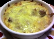 ポテトとシャウエッセンのグラタン
