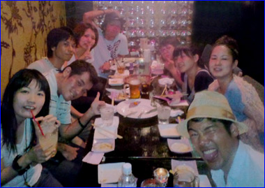 走ろう会友人の送別会