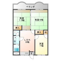 那覇市高良３ＬＤＫのお部屋《独立部屋あり♪》 2016/05/12 14:09:16