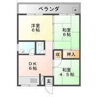 那覇市具志３ＤＫのお部屋《南ベランダです♪》 2015/10/23 10:01:37