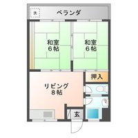 那覇市宇栄原２ＬＤＫのお部屋。《風通し良好です!!》 2014/11/07 12:15:35