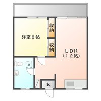 那覇市小禄１LDKのお部屋《オール洋間です！》 2015/06/04 16:42:57