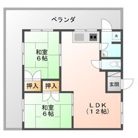 那覇市高良２LDKのお部屋♪《２面ベランダです》 2016/11/15 17:00:23