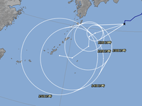 台風10号　沖縄に接近 2016/08/22 13:10:28